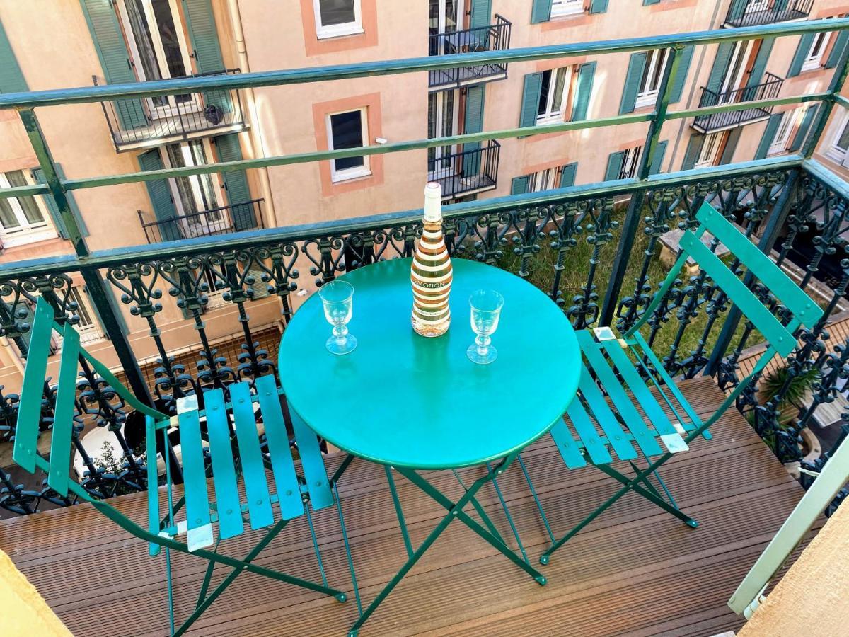 Sunny And Calm 2 Bed Apartment Place Du Pin Nice Exterior foto